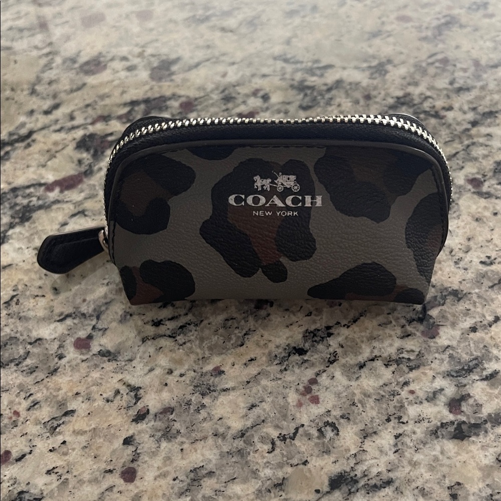 Coach Camouflage Coin Pouch